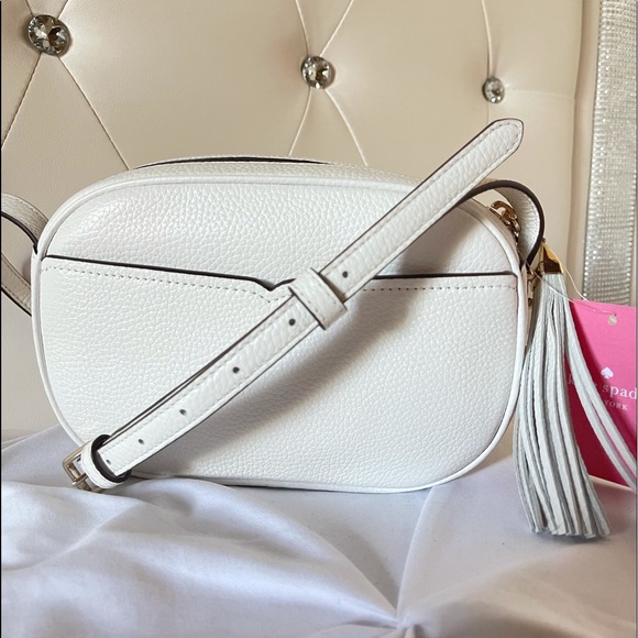 SOLD~Kate Spade New York - Kourtney Stripe Cross - Picture 3 of 4